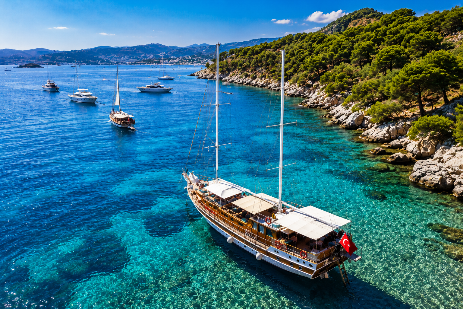 Private yacht tour in Bodrum