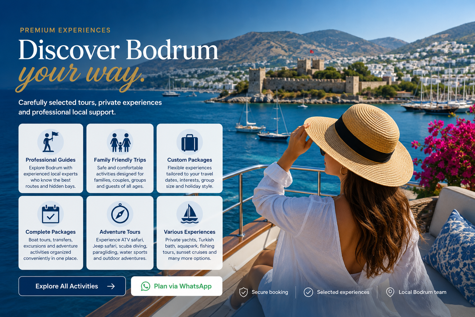 Premium Bodrum Tours and Experiences